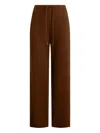 12 Storeez Drawstring Cashmere Trousers In Brown