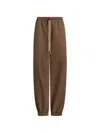 12 Storeez Drawstring Track Pants In Brown