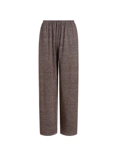 12 Storeez Drawstring Track Pants In Gray