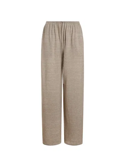 12 Storeez Drawstring Trousers In Gray