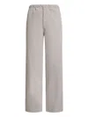 12 Storeez Elasticated Tech-shell Trousers In Gray
