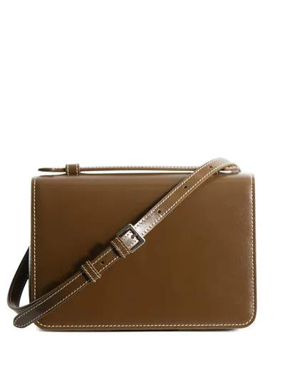 12 Storeez Flaneur Leather Handbag In Pink