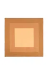 12 Storeez Gradient-effect Silk Scarf In Brown