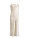 12 Storeez Home Floral-print Slip Dress In White