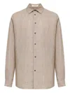 12 Storeez Linen Long-sleeve Shirt