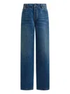 12 Storeez Logo-patch Jeans In Blue