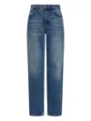 12 Storeez Logo-patch Jeans In Blue