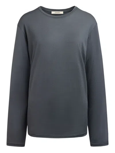 12 Storeez Long-sleeve T-shirt In Gray