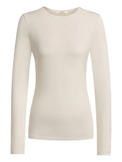12 Storeez Long-sleeve T-shirt In White
