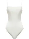 12 Storeez Low-back Swimsuit In White