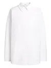 12 Storeez Mercerised-cotton Shirt In White