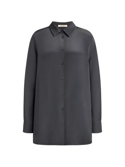 12 Storeez Mulberry Silk Shirt In Multi