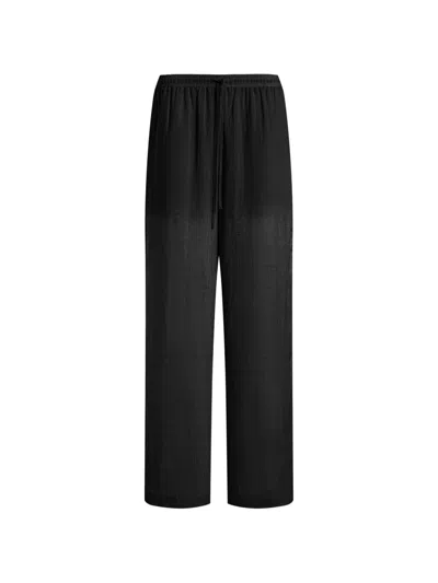 12 Storeez Mykonos Trousers In Black