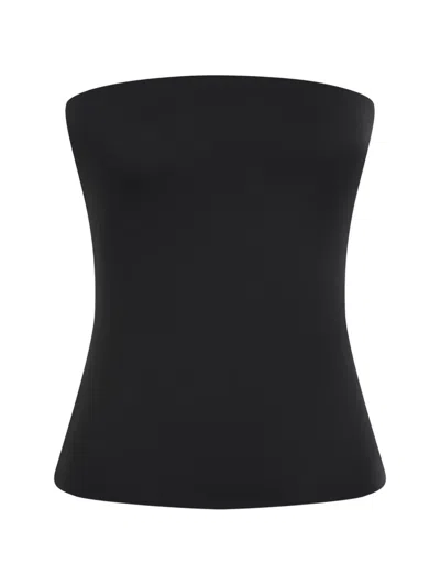 12 Storeez Naomi Strapless Top In Red