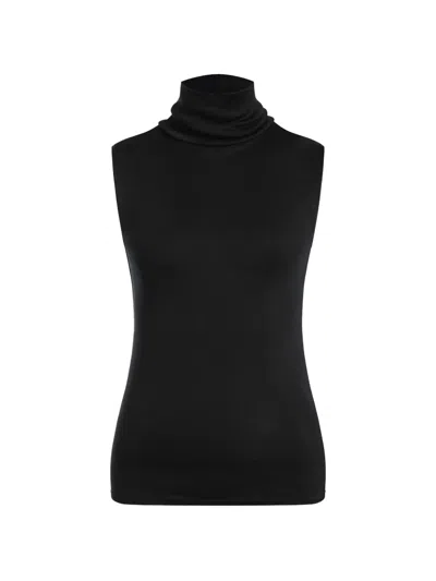 12 Storeez Nicole Sleeveless Top In Black