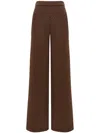 12 Storeez Pointelle-knit Wide-leg Trousers