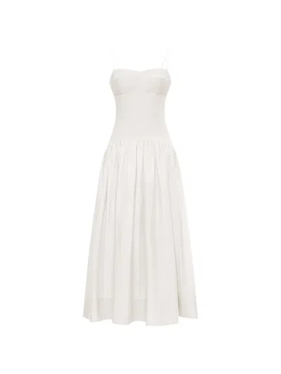 12 Storeez Provence Spaghetti-strap Dress In White