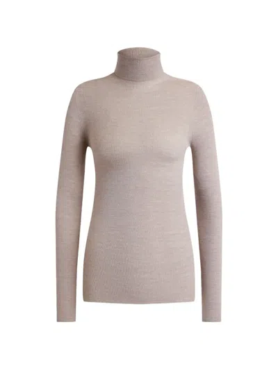 12 Storeez Ribbed Merino-wool Sweater In Neutral