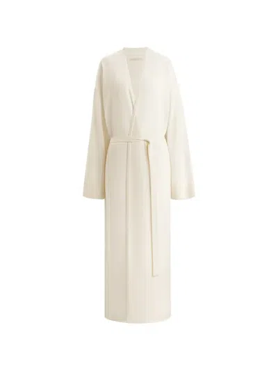 12 Storeez Rosie Belted Cardigan In White