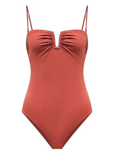 12 Storeez Ruched Bandeau Swimsuit