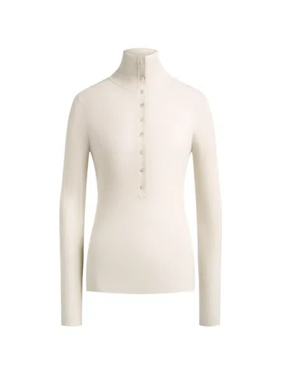 12 Storeez Souffle Button-fastening Sweater In White
