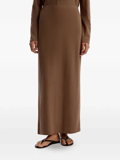 12 Storeez Midirock Mit Schlitz In Brown