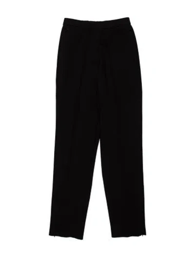 Pre-owned 12 Storeez Straight Leg Pants In Black