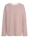 12 Storeez Striped Long-sleeve T-shirt In Neutral