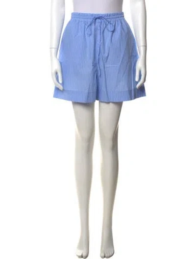 Pre-owned 12 Storeez Striped Mini Shorts W/ Tags In Blue