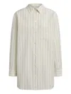 12 Storeez Striped Shirt In Neutral