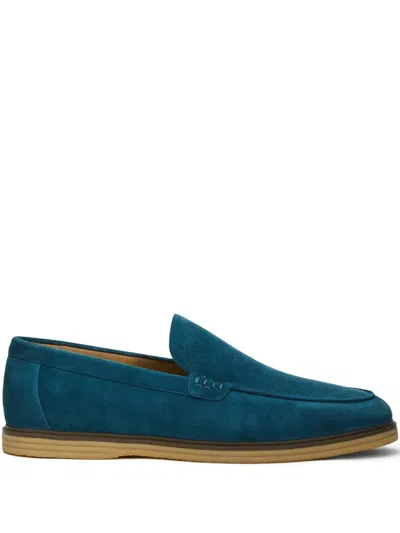 12 Storeez Suede Loafers In Multi