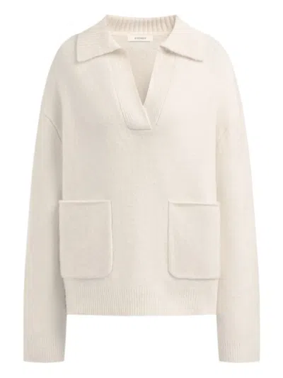 12 Storeez V-neck Sweater In White