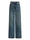 12 Storeez Wide-leg Jeans In Black