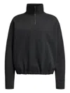 12 Storeez Zip-up Sweatshirt In Black