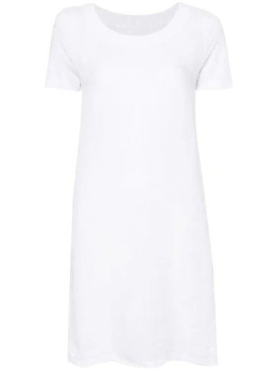 120 Linen White Mini Dress