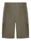 120% Lino Linen Cargo Bermuda