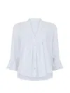 120% Lino Buttoned Shirt In White