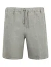 120% Lino Drawstring Linen Shorts