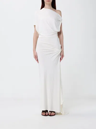 120% Lino Dress Woman In Black