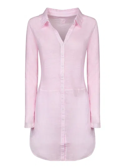 120% Lino Quartz Pink Linen Dress
