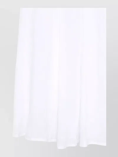 120% Lino High Waisted Linen Skirt Breathable Design