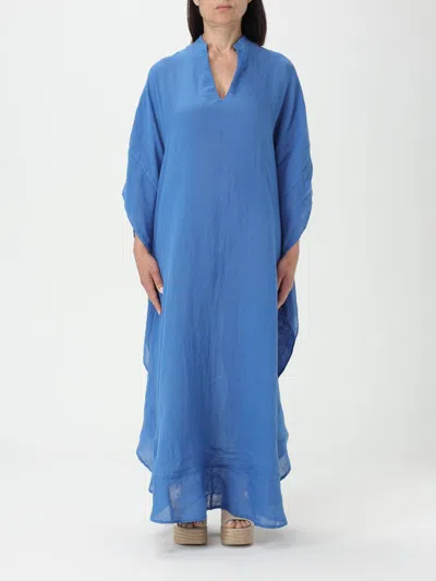 120% Lino Jacket  Woman Color Blue