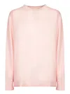 120% Lino Knitwear In Pink