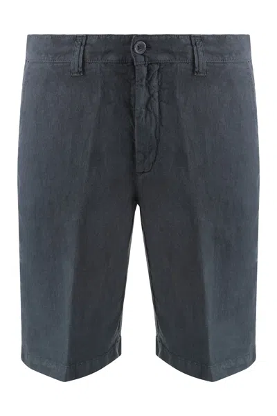 120% LINO LINEN BERMUDA-SHORTS