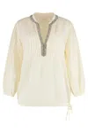 120% Lino Linen Blouse