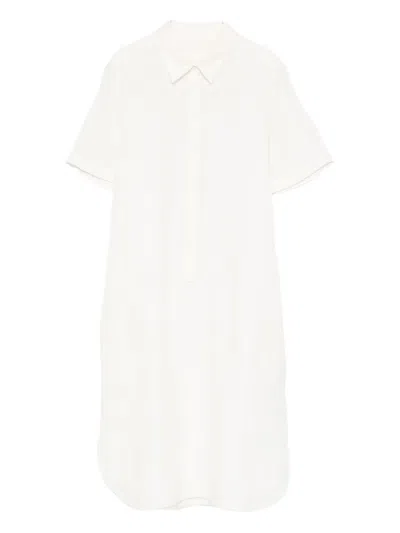 120% Lino Linen Dress In Neutral