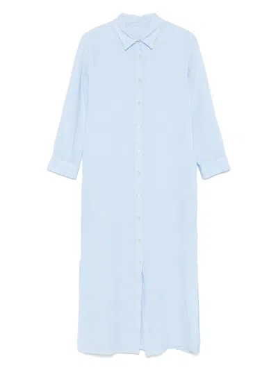 120% Lino Linen Midi Dress