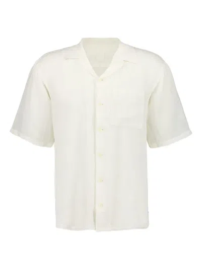 120% Lino Linen Shirt In 中性色