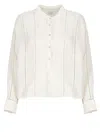 120% Lino Linen Shirt In White