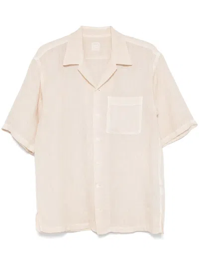 120% Lino Linen Shirt In Neutrals